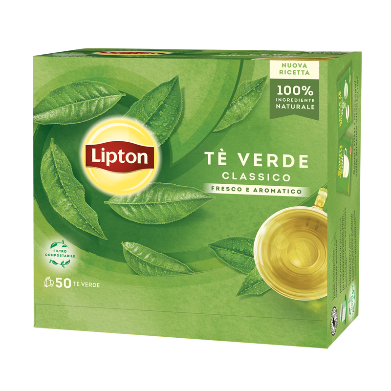 Lipton Tè Verde classico 50 filtri