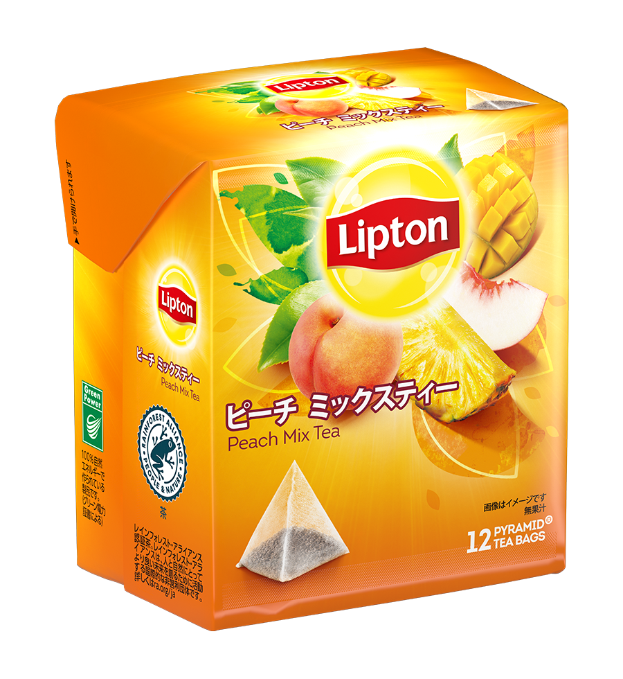 リプトン　ピーチ　ミックスティー　ティーバッグ　12袋-3 | Lipton Japan