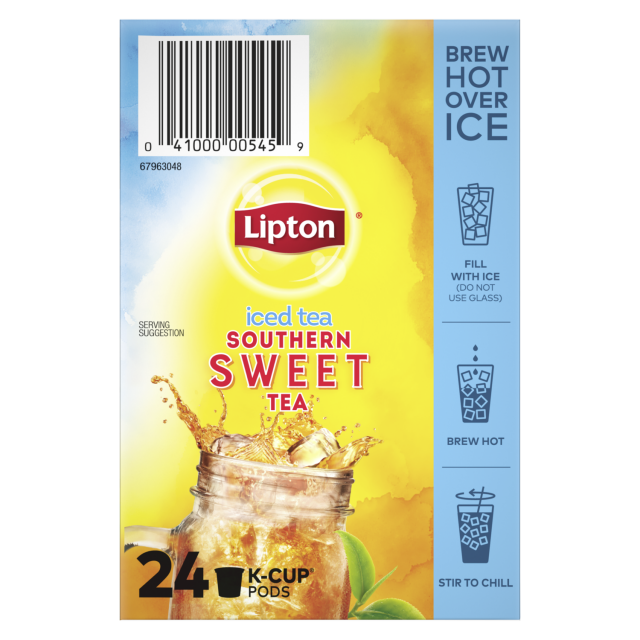 Lipton Southern Sweet Iced 24 Tea Classic K-Cup Pods | Lipton US