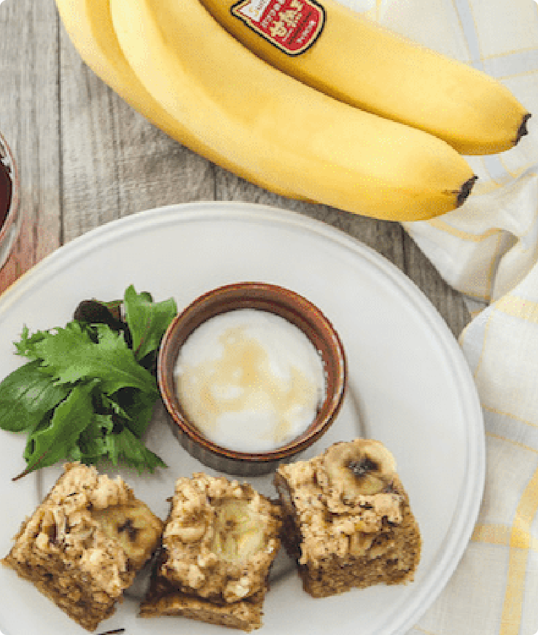 レンジでティー バナナケーキ | Lipton Japan