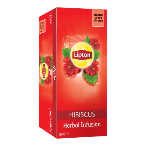 Lipton Herbal Tea Bags Hibiscus 20 Tea Bags