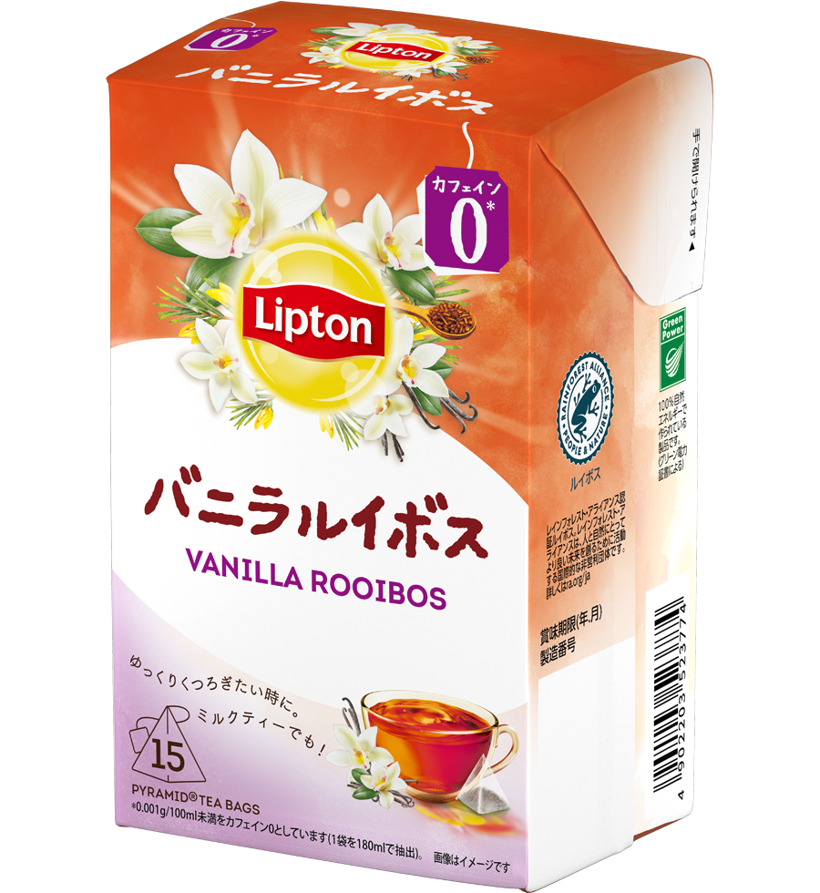リプトン　バニラルイボス　ティーバッグ　15袋-1 | Lipton Japan