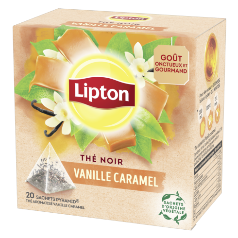 Thé – vanille caramel la boite de 40 sachets – Passion Fruits