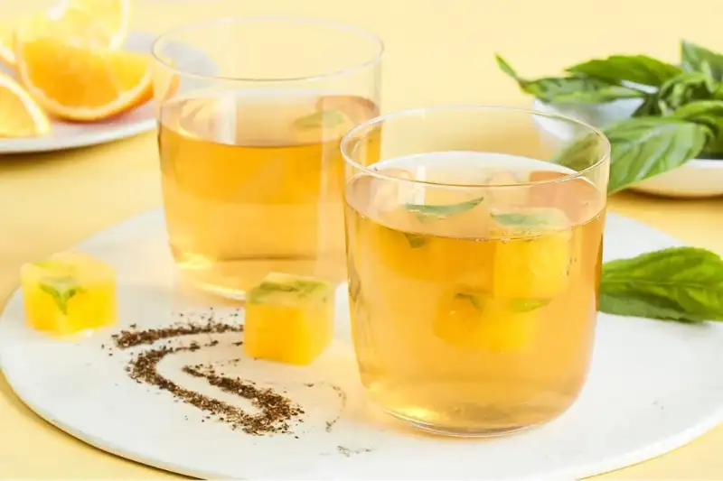 Lipton Orange and Basil Fancy Iced Tea Recipe