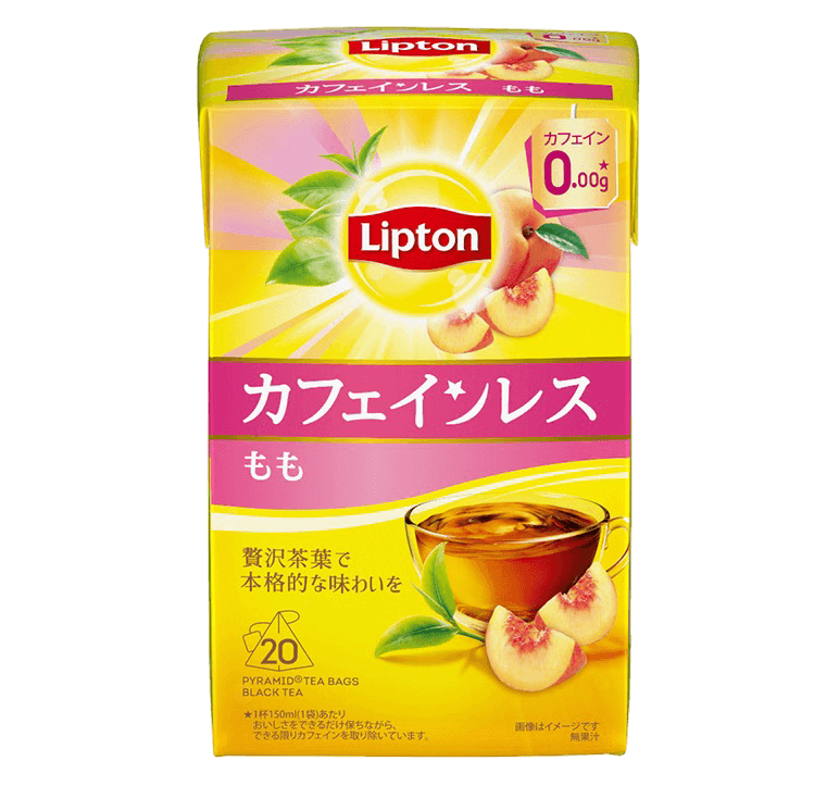 リプトン カフェインレスティー もも 20袋 | Lipton Japan