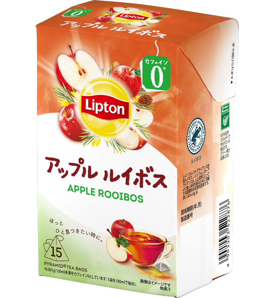 リプトン　アップルルイボス　ティーバッグ　15袋-1 | Lipton Japan