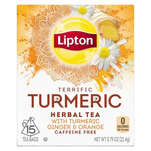 Lipton Terrific Turmeric 15 Tea Bags