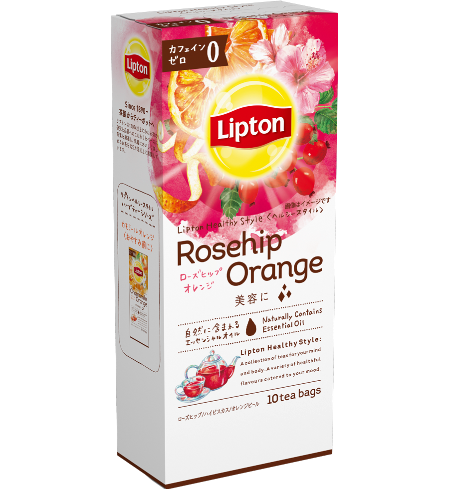 リプトン ヘルシースタイル ローズヒップ・オレンジティー ティー