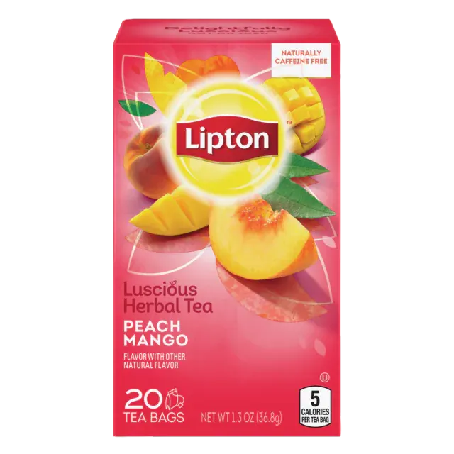 Lipton Peach Mango 20 Tea Bags