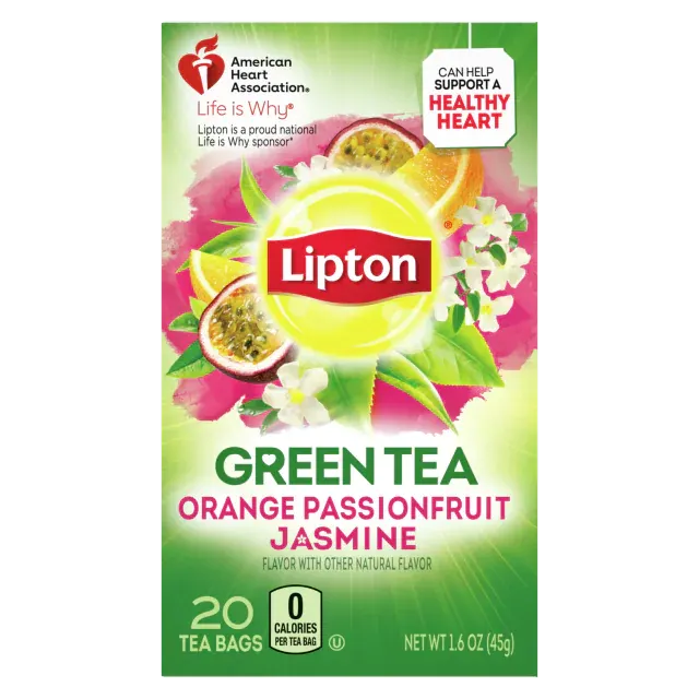 Orange Passionfruit Jasmine Green Tea Bags