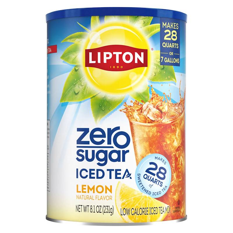 Zero Sugar Lemon Flavored Iced Tea Mix