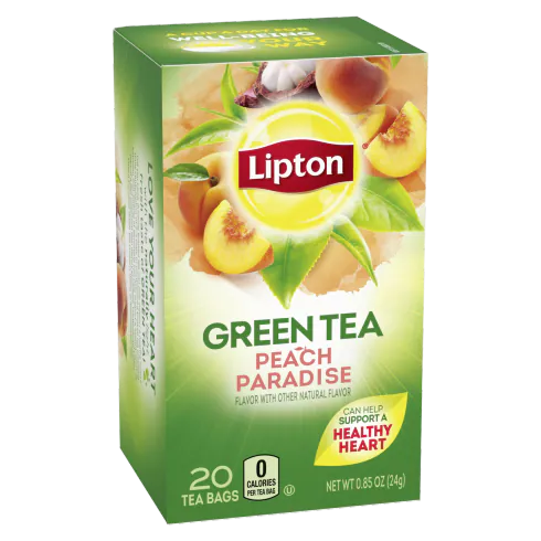 Lipton Green Tea Bags Honey - 20 CT | Green | Festival Foods Shopping