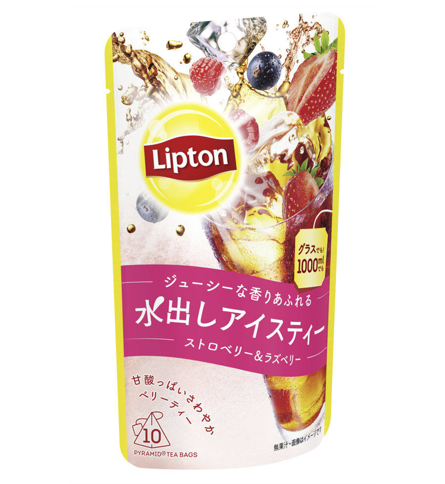 リプトン　水出しアイスティー　ストロベリー＆ラズベリー　ティーバッグ10袋-2 | Lipton Japan