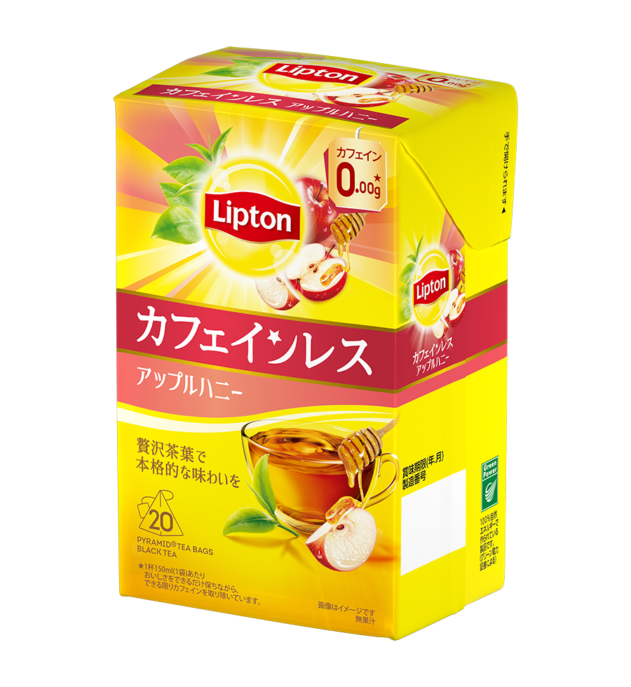 リプトン　カフェインレスティー　アップルハニー　20袋-2 | Lipton Japan