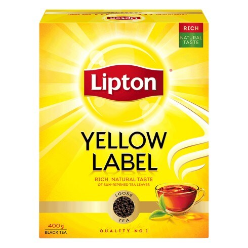 Shop Lipton Yellow Label Black Loose Tea 400 g | Lipton UAE