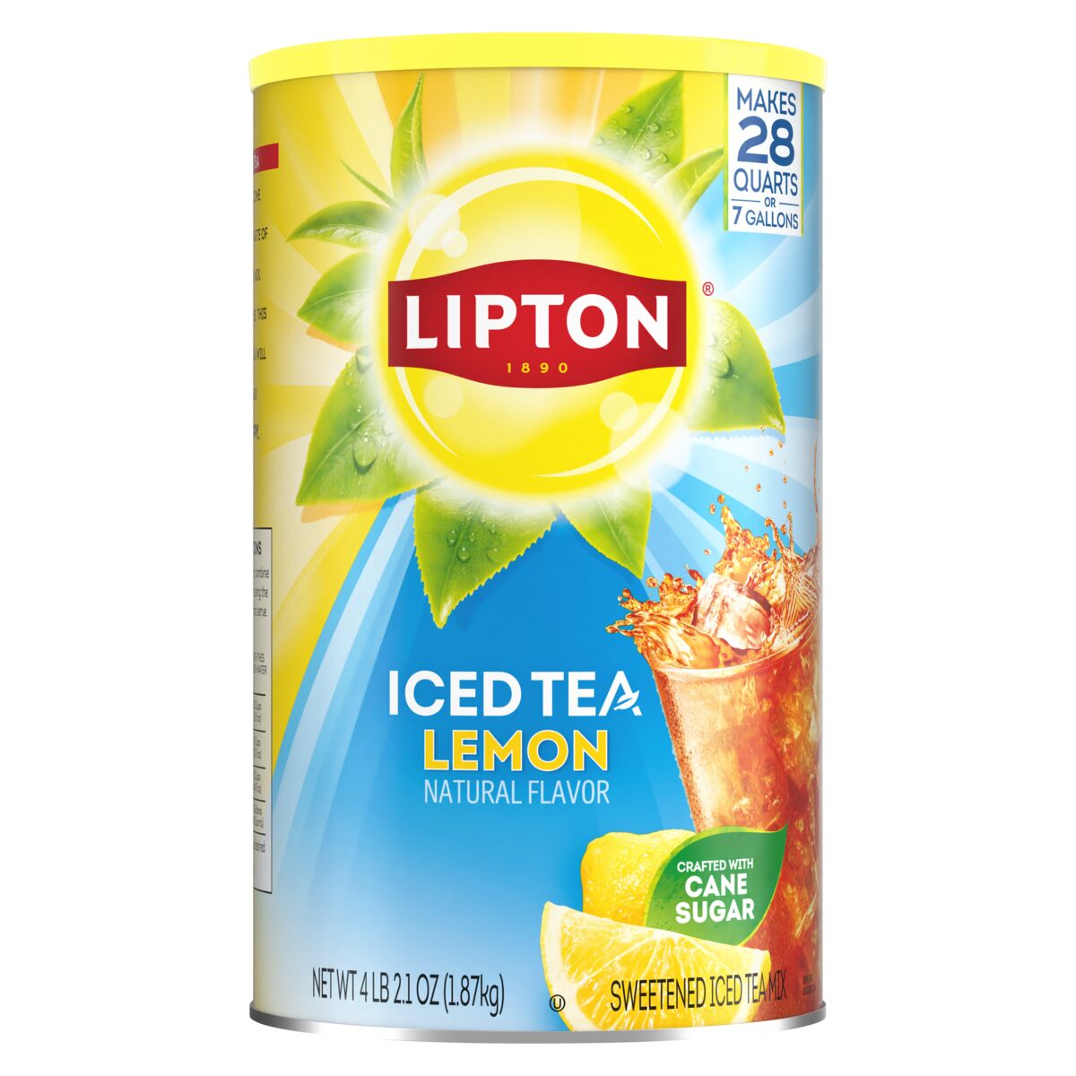 Lemon Flavored Iced Tea Mix | Lipton US
