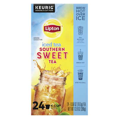 Lipton Southern Sweet Iced 24 Tea Classic K-Cup Pods | Lipton US