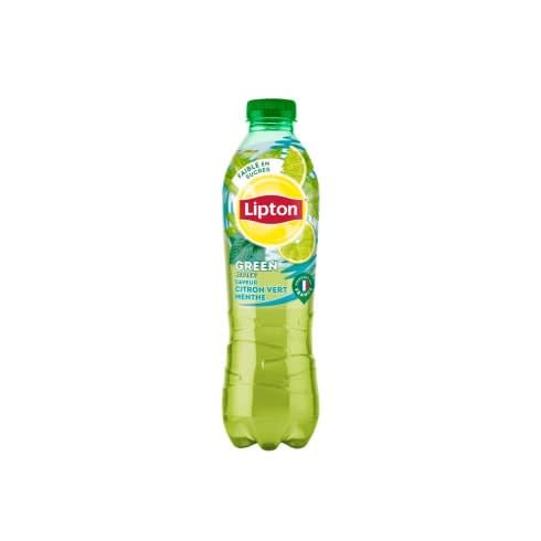 Lipton Green Ice Tea saveur Citron Vert Menthe bouteille 1L