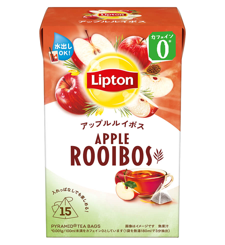 リプトン トロピカルルイボスティー マンゴーmix」南国フルーツ