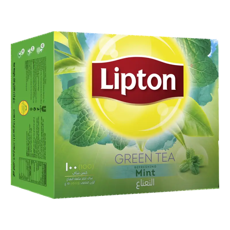 Lipton Green Tea Mint 100 Tea Bags