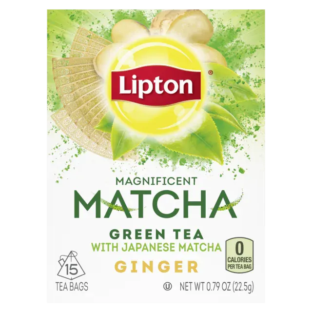 Matcha Green Tea with Ginger 15 Tea Bags