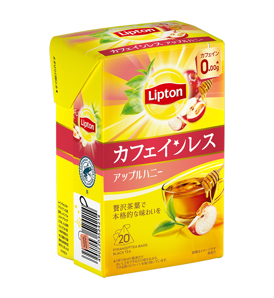 リプトン　カフェインレスティー　アップルハニー　20袋-4 | Lipton Japan