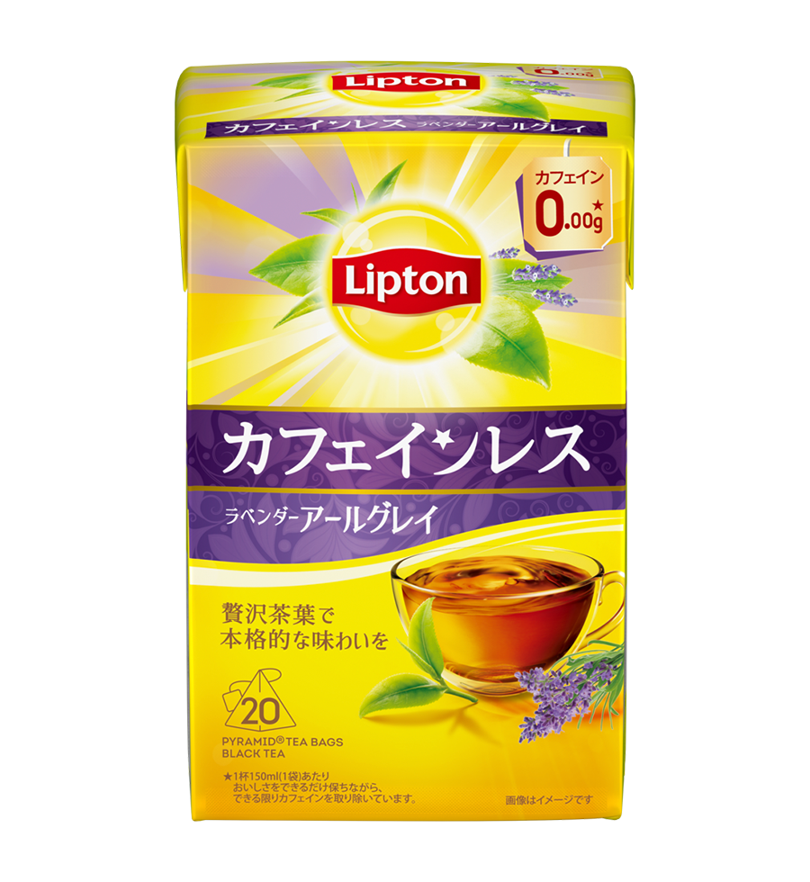 リプトン　カフェインレスティー　ラベンダーアールグレイ　20袋-0 | Lipton Japan