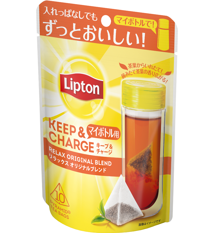 リプトン　キープ＆チャージ　リラックス　オリジナルブレンド　ティーバッグ 10 袋-2 | Lipton Japan