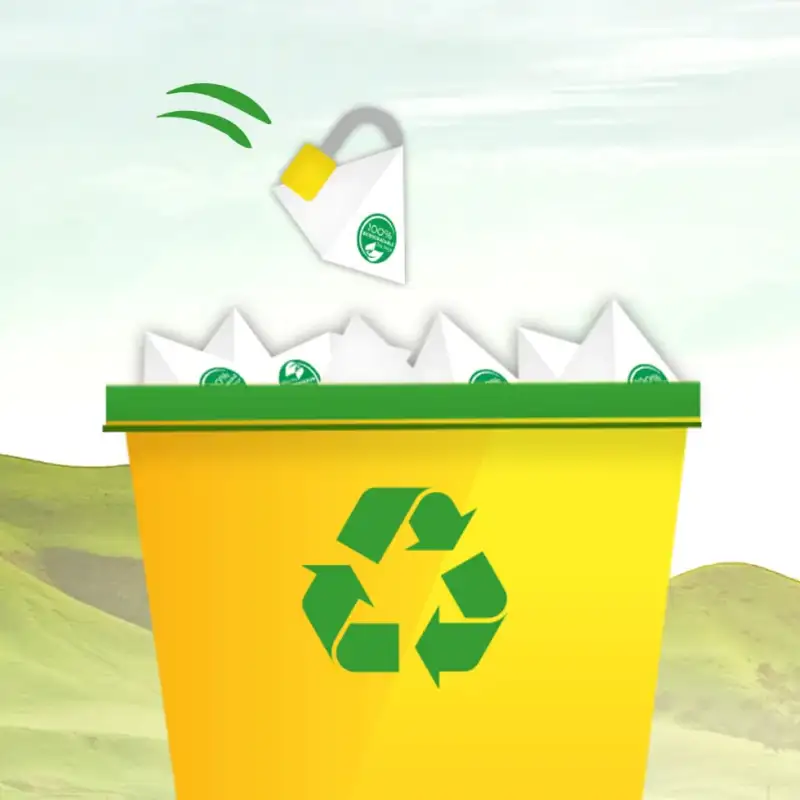 lipton sustainability subpage plant-based-packaging