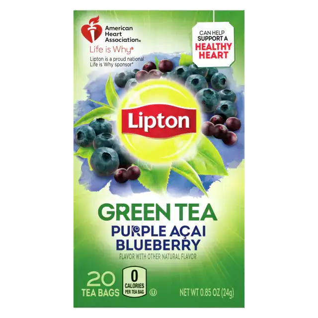 Purple Acai Blueberry Green Tea 20 Tea Bags