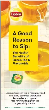 All About Green Tea & Flavonoids