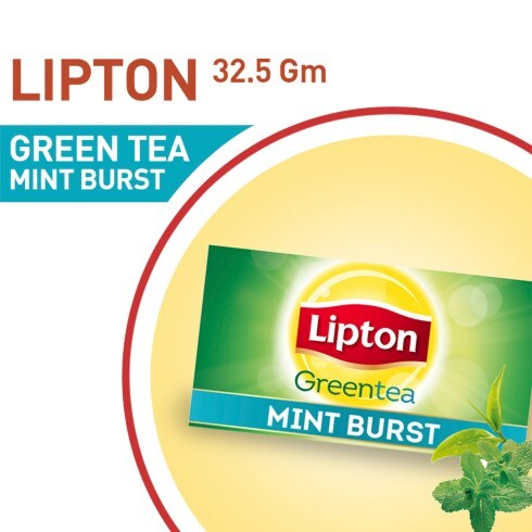 Lipton Green Tea Bag Mint 25 Tea Bags