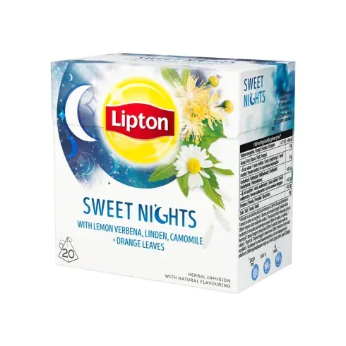 Lipton örtte Infusion Sweet Nights 20 Tea Bags