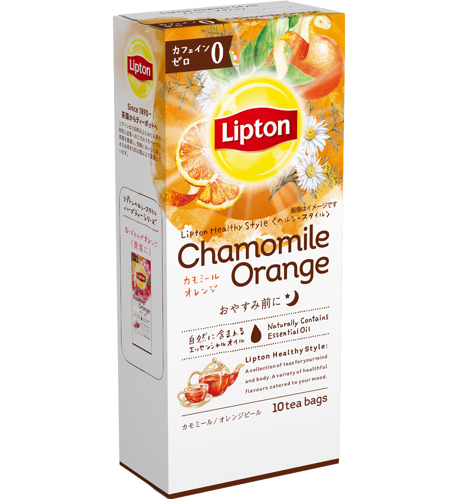 リプトン　ヘルシー スタイル　カモミール・オレンジ　ティーバッグ　10袋-3 | Lipton Japan