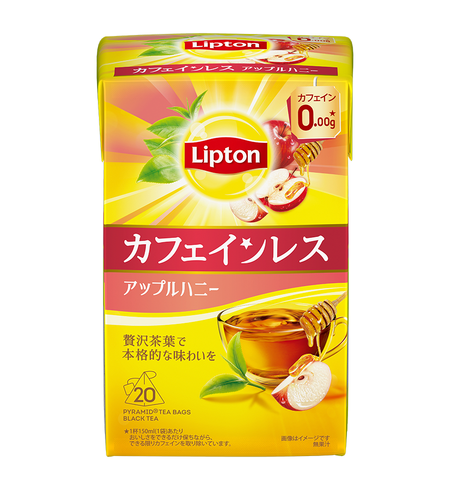 リプトン　カフェインレスティー　アップルハニー　20袋-0 | Lipton Japan