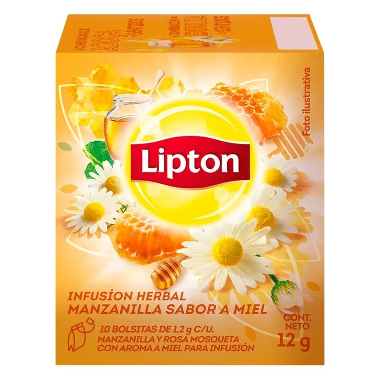 Lipton Infusion Manzanilla Miel 10Bls