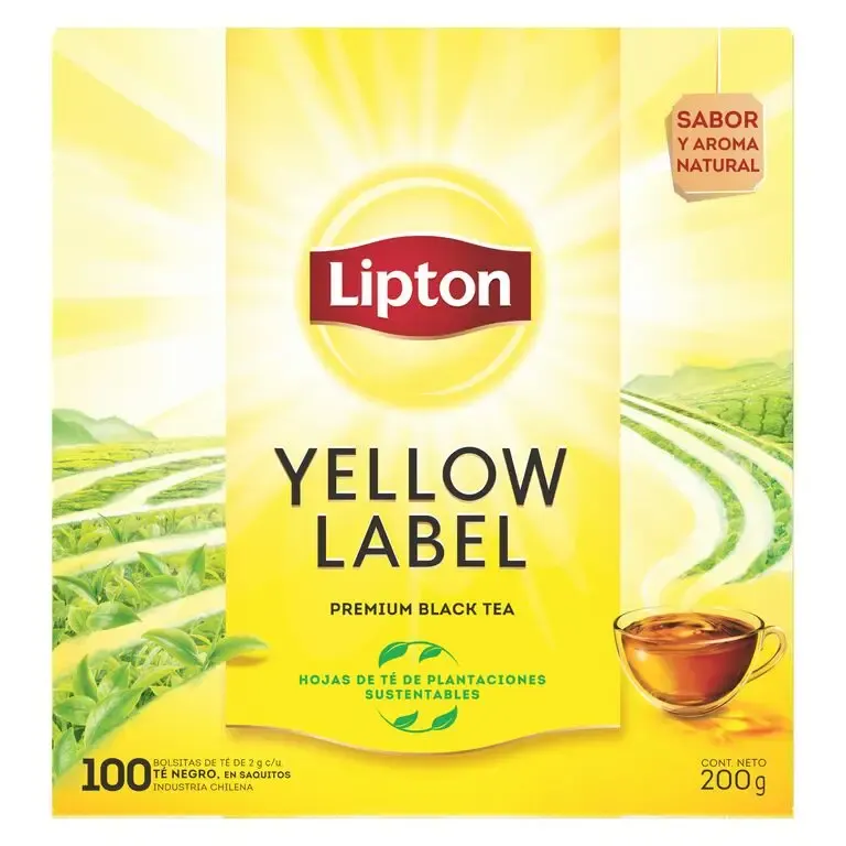 Lipton Te Yellow Label 100Bls