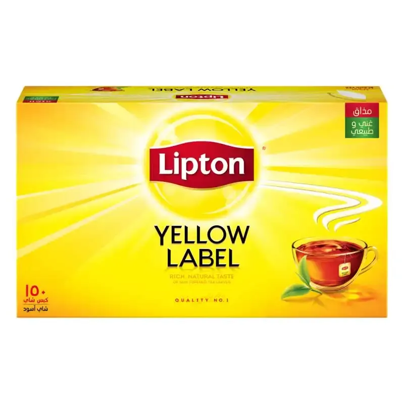 Yellow Label Black Tea 100 Tea Bags 