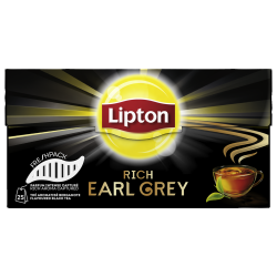 Lipton Zwarte thee Earl Grey 25 theezakjes