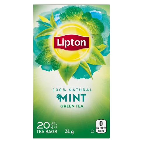 Buy Lipton Delicate Mint 30pcs pyramid tea bags Online in UAE