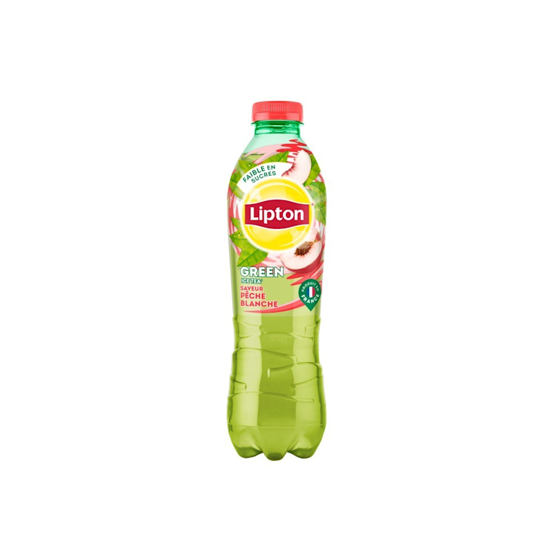 Lipton Green Ice Tea saveur Pêche Blanche 1,5L