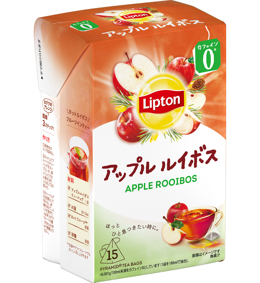 リプトン アップルルイボス ティーバッグ 15袋-2 | Lipton Japan