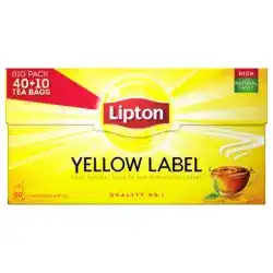 Thé Lipton Yellow Label Boîte de 100 