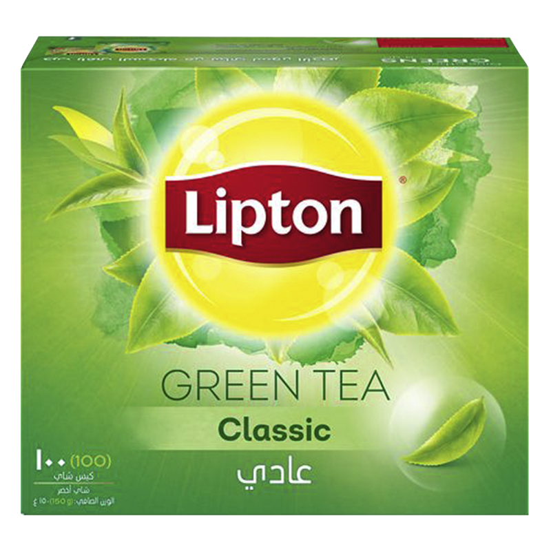 Lipton Classic Green Tea 100 Tea Bags 