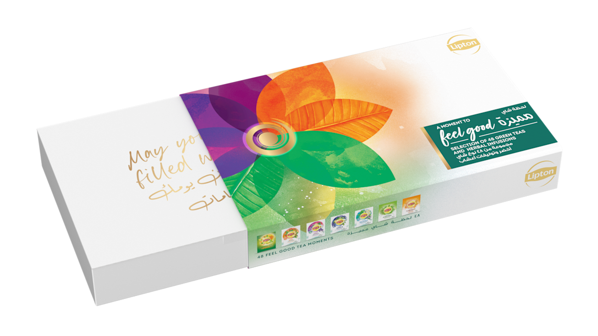 Shop Lipton Selection Tea Gift Box 48 Tea Bags Lipton UAE