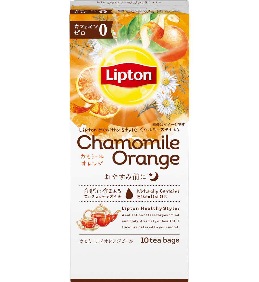リプトン　ヘルシー スタイル　カモミール・オレンジ　ティーバッグ　10袋-0 | Lipton Japan