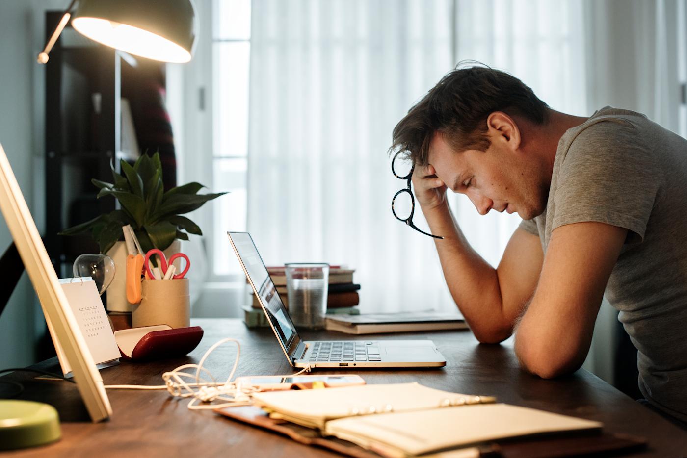 Stressing at work and mental health