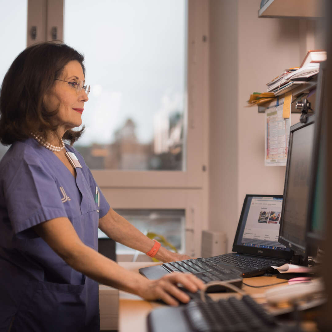 Professor Cecilia Linde på KI