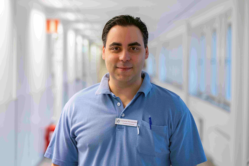 Zacharias på sjukhus