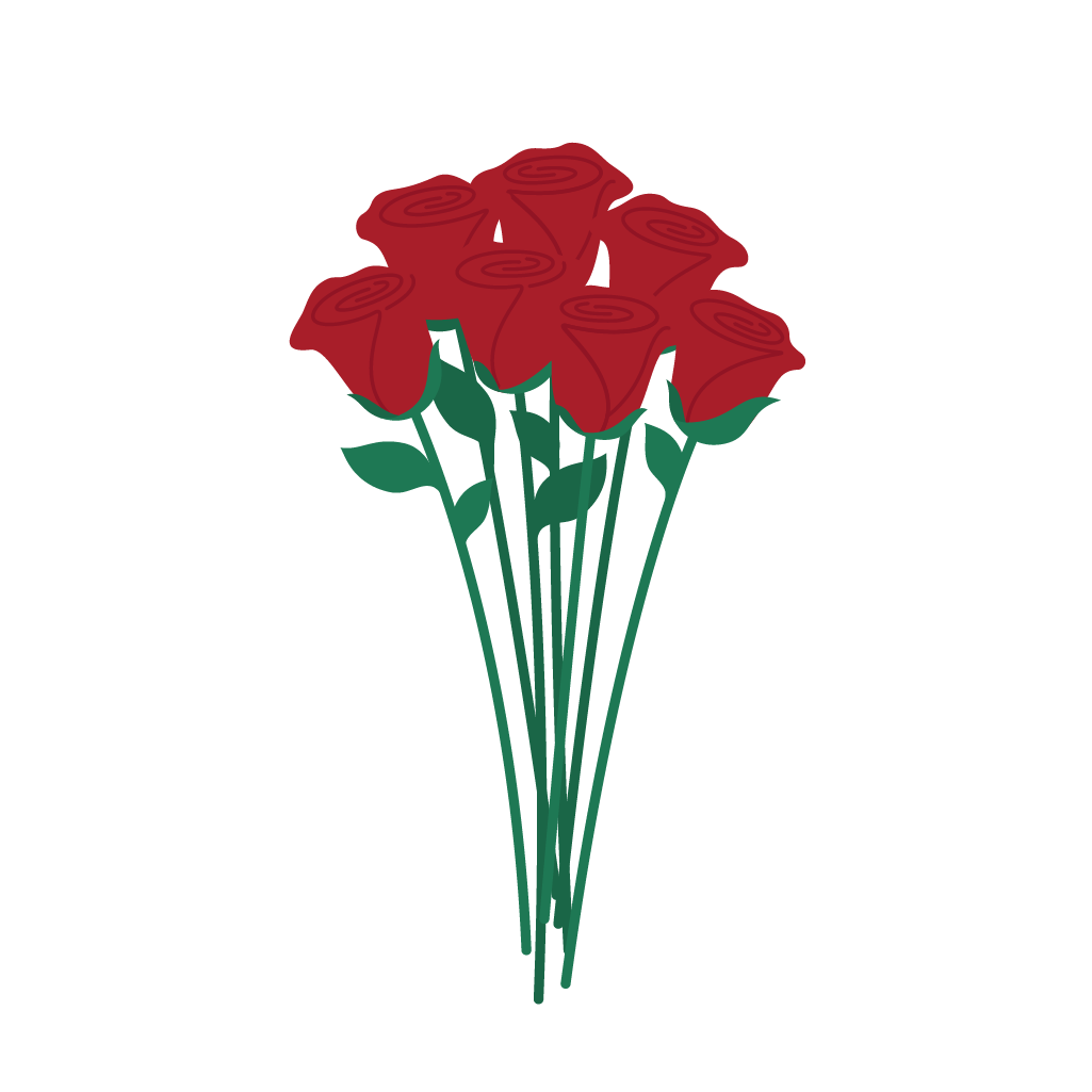 Alla hjärtans dag - Rosor 